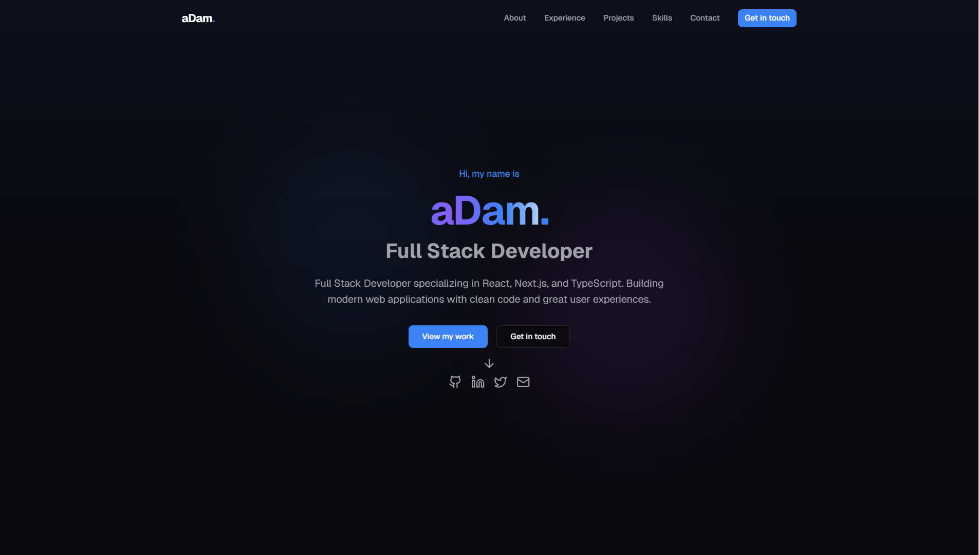Developer Portfolio